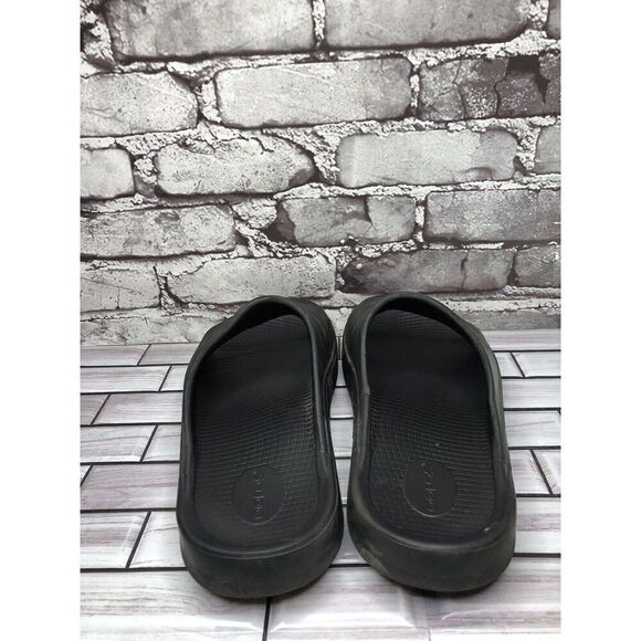 Oofos Ooahh Black Recovery Rubber Sport Slides Sandals Men’s Size 11M US/44EU main image 11